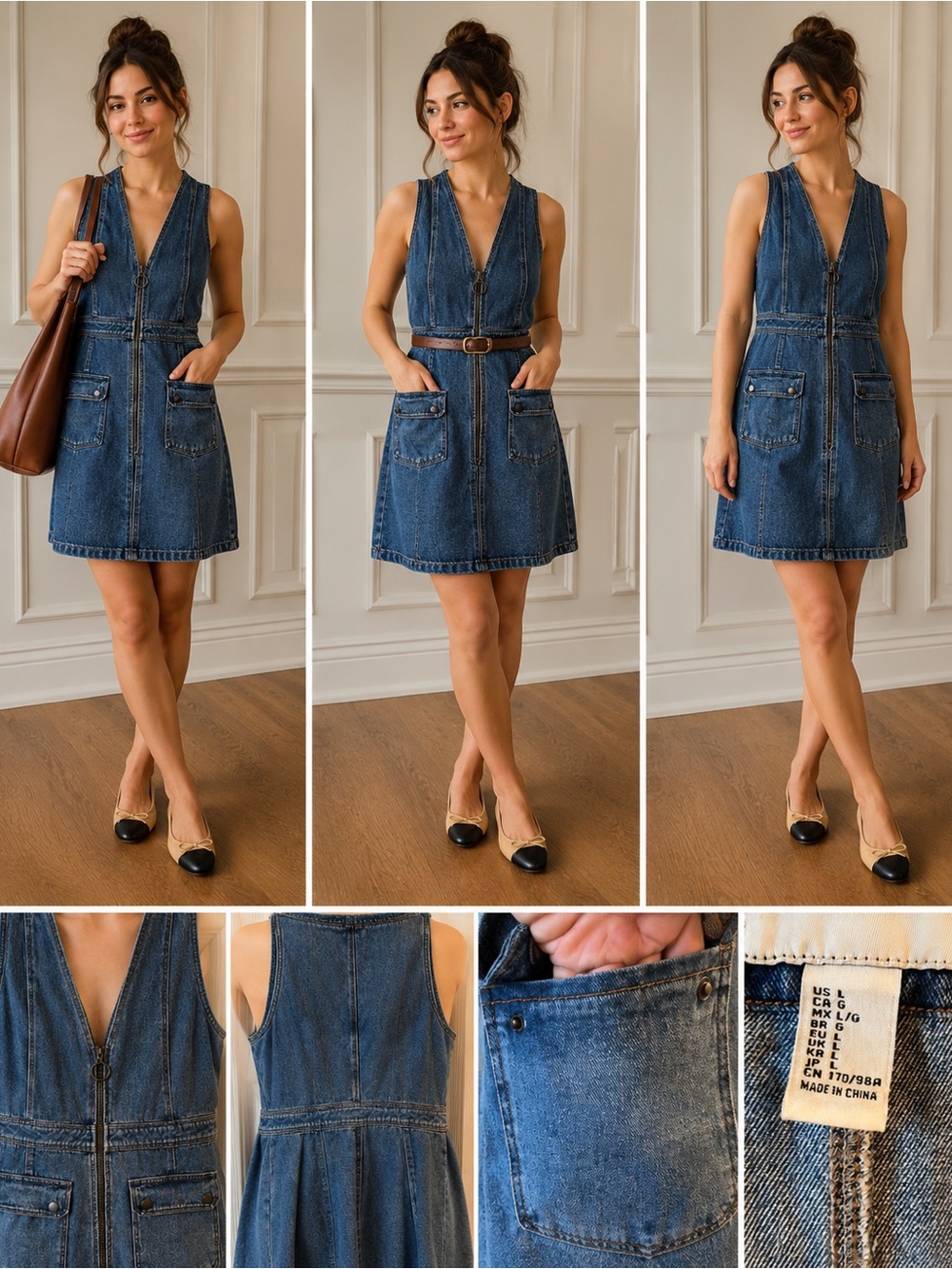 Forever 21 Blue Denim Dress